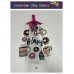 Crochet Top Hand Towel / Tea Towel - Enjoy Coffee and Donuts Crochet Top Hand Towel / Tea Towel - Enjoy Coffee and Donuts